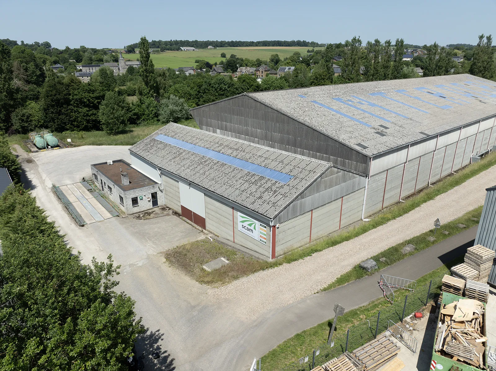 SCAM depot Hamois